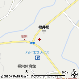 山口県萩市福井下4042周辺の地図