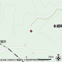 広島県三原市本郷町船木2152周辺の地図