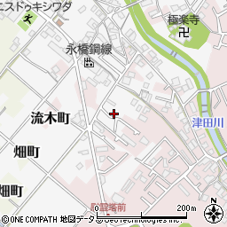 大阪府岸和田市極楽寺町194-5周辺の地図