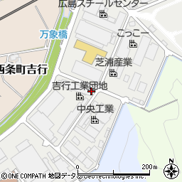 広島県東広島市西条吉行東周辺の地図