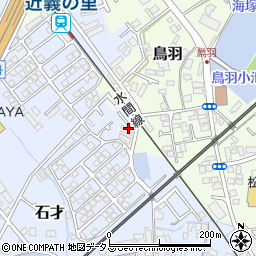 大阪府貝塚市鳥羽237-3周辺の地図