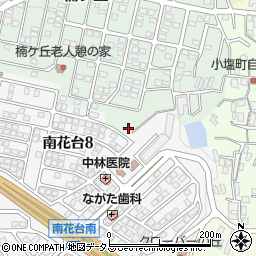 大阪府河内長野市楠ケ丘38-25周辺の地図