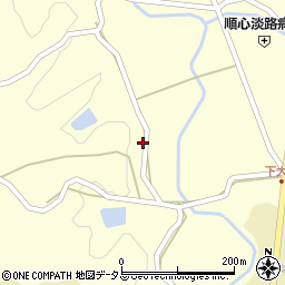兵庫県淡路市大町下1187周辺の地図