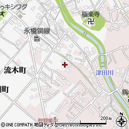 大阪府岸和田市極楽寺町197周辺の地図
