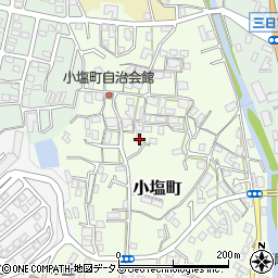 大阪府河内長野市小塩町547周辺の地図