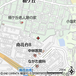 大阪府河内長野市楠ケ丘38-21周辺の地図