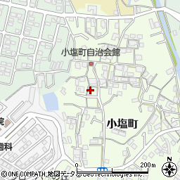 大阪府河内長野市小塩町542-1周辺の地図