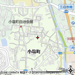 大阪府河内長野市小塩町559-1周辺の地図