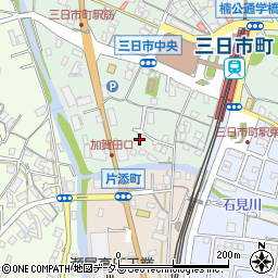 大阪府河内長野市三日市町165-11周辺の地図