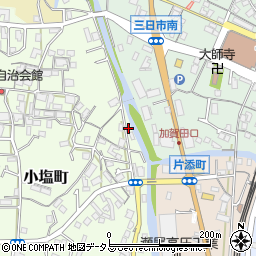 大阪府河内長野市小塩町136周辺の地図