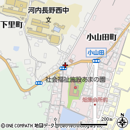 大阪府河内長野市小山田町181周辺の地図