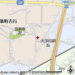 広島県東広島市西条町吉行1875周辺の地図