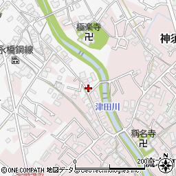 大阪府岸和田市極楽寺町207周辺の地図