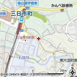 大阪府河内長野市三日市町15周辺の地図