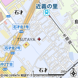 大阪府貝塚市石才108-D周辺の地図