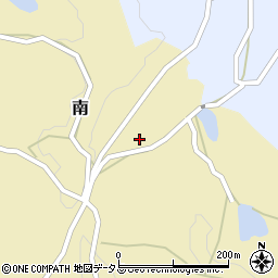 兵庫県淡路市南166-1周辺の地図