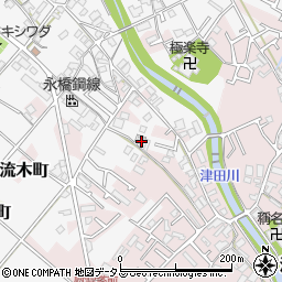 大阪府岸和田市極楽寺町200-1周辺の地図