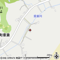 広島県東広島市高屋町重兼260周辺の地図