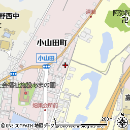 大阪府河内長野市小山田町148-5周辺の地図