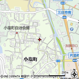 大阪府河内長野市小塩町211-1周辺の地図