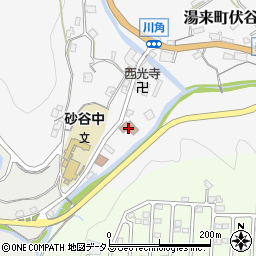 広島市佐伯区砂谷連絡所周辺の地図
