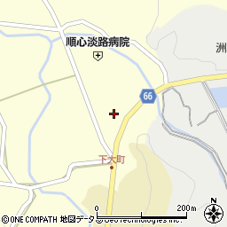 兵庫県淡路市大町下61-1周辺の地図