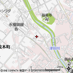 大阪府岸和田市極楽寺町201-2周辺の地図