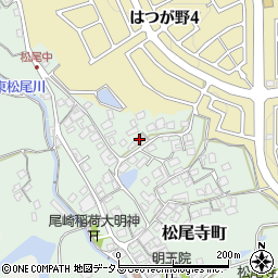 大阪府和泉市松尾寺町518周辺の地図