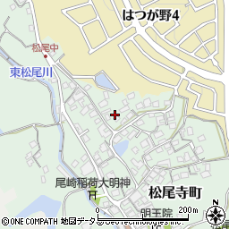 大阪府和泉市松尾寺町500周辺の地図