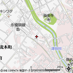 大阪府岸和田市極楽寺町201周辺の地図