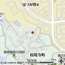 大阪府和泉市松尾寺町1351周辺の地図