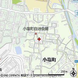 大阪府河内長野市小塩町580周辺の地図