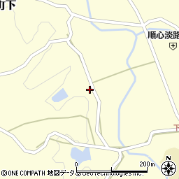 兵庫県淡路市大町下1184周辺の地図