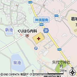 オークワ岸和田八田店周辺の地図