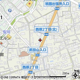 株式会社大和興産　祇園支店周辺の地図