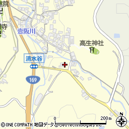 奈良県高市郡高取町清水谷1108周辺の地図