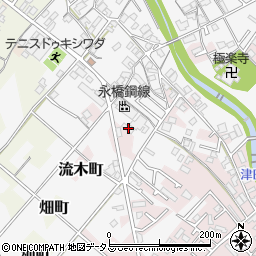 大阪府岸和田市極楽寺町8周辺の地図