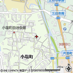 大阪府河内長野市小塩町191周辺の地図