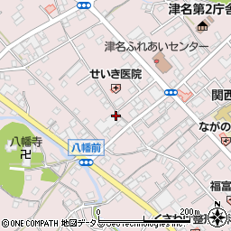 津名紙器工業株式会社周辺の地図