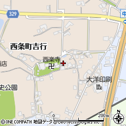 広島県東広島市西条町吉行1903周辺の地図