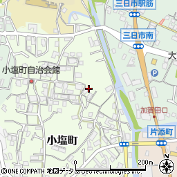 大阪府河内長野市小塩町192周辺の地図