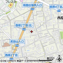 天神米田ビル周辺の地図