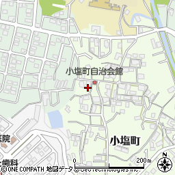大阪府河内長野市小塩町596周辺の地図