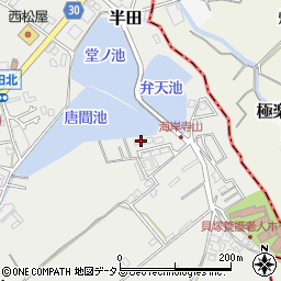 大阪府貝塚市半田777周辺の地図