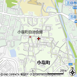 大阪府河内長野市小塩町592周辺の地図
