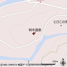 柿木温泉周辺の地図