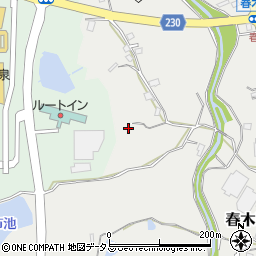 大阪府和泉市春木町376周辺の地図