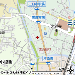 大阪府河内長野市三日市町146周辺の地図