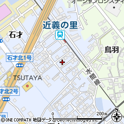 大阪府貝塚市石才677-6周辺の地図