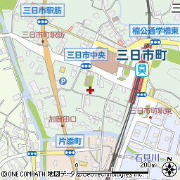 大阪府河内長野市三日市町179周辺の地図